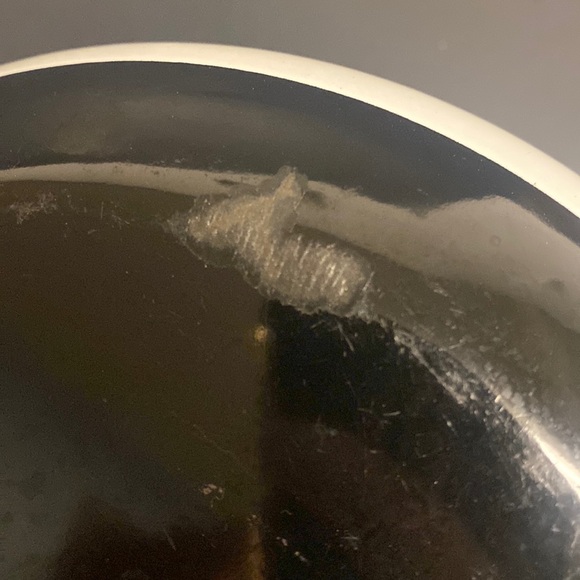 Fancipans Green Paisley Enamel Handled Pot Lid 9.5”D Two Piece - Picture 16 of 17